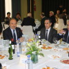Mesa presidencial de la comida homenaje a José Manuel Salgado