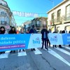 Manifestación para pedir que se cubran as vacantes médicas en Moraña