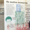 Inauguración de la exposición 'Saúde e Terra, irmá(n)s!' sobre la Irmandade da Fala, en el edificio Sarmiento