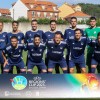 Partido entre Galicia e Bosnia en la Fase Final de la Copa de Regiones UEFA