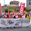 Manifestación do 1º de maio de CCOO para pedir creación de emprego digno na comarca