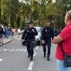 Presencia policial en Ence durante la cuarta jornada de huelga del metal