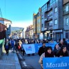 Manifestación para pedir que se cubran as vacantes médicas en Moraña