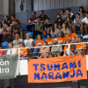 Partido entre Valencia Basket y As Mónaco del IX Torneo EncestaRías en el Pabellón Municipal 