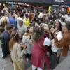 Ambiente na Feira Franca durante a tarde