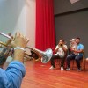 El trompetista Rubén Simeó ofrece una masterclass a los jóvenes de la Banda de Música de Salcedo