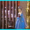 Romaría coa presenza da imaxe da Vixe Peregrina no santuario de Torreciudad en 1984