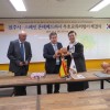 Sinatura do convenio de colaboración entre Pontevedra e Jeonju 