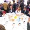 Núñez Feijóo mantiene un desayuno con representantes del empresariado pontevedrés