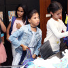 Visita de menores saharauis acogidos durante el verano al Concello de Pontevedra