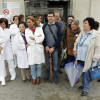 Concentracións na Ferrería e no Hospital contra o peche de camas hospitalarias