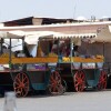 Postos de zume de laranxa en Jemaa el-Fna