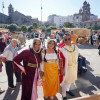 Muestra de oficios en la plaza de A Ferrería