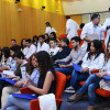 Recepción aos estudantes de Mediciña