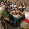 Comidas en la calle en la Feira Franca 2024