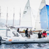 La flota de 6M durante la primera jornada del Trofeo Almirante Rodríguez Toubes