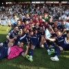 Partido entre Galicia e Bavaria na Fase Final da Copa de Rexións UEFA