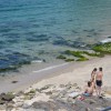 Playas de Marín durante este sábado de Semana Santa