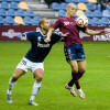 Partido de liga entre Pontevedra e Marino de Luanco en Pasarón