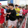 Participantes na saída e percorrido da San Silvestre 2023