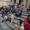 Ambiente na Feira Franca durante a tarde