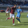 Arruabarrena celebra o primeiro gol do Pontevedra en Fuenlabrada