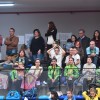 Ambiente en A Raña por la celebración de la Copa de España de Gimnasia Acrobática