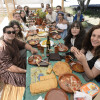 Comidas en la calle en la Feira Franca 2024