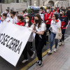 Manifestación en Pontevedra polo peche do Complexo Deportivo Rías do Sur