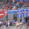 Partido entre Islandia e Dinamarca do Mundial Júnior de Balonmán
