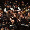 Concerto Xoldra na Eira da Banda de Música de Pontevedra e a Banda de Gaitas de Forcarei