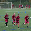 Primer entrenamiento del Pontevedra CF después de las vacaciones de Navidad del 2021