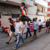 Tradicional procesión do Santiaguiño para recoller as uvas e o millo