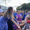 Homenaje a Tere Abelleira en la Ciudad Infantil de Príncipe Felipe