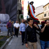 Procesión de Santiaguiño do Burgo para recoller uvas e millo