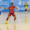 Partido de liga entre Poio Pescamar y LBTL Futsal Alcantarilla en A Seca