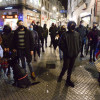 Concentración en Pontevedra para reclamar la libertad para el rapero Pablo Hasél