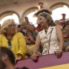 Aficionados y ambiente en la Feria de la Peregrina