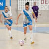 Partido de liga en A Raña entre Marín Futsal e Penya Esplugues