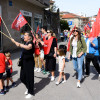 Manifestación del 1º de mayo de CCOO para pedir creación de empleo digno en la comarca