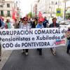 Manifestación del 1º de mayo de CCOO para pedir creación de empleo digno en la comarca