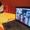 Videoconferencia para escolares de la astrofísica Begoña Vila en el Pazo da Cultura