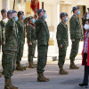 Margarita Robles, ministra de Defensa, visita o cuartel da Brilat