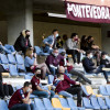Bancada de Pasarón durante o partido entre Pontevedra e Coruxo en Pasarón