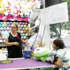 Día del niño en las atracciones de la Fiesta de la Peregrina