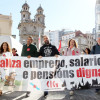 La CIG pide empleo, salarios y pensiones dignas ante la Subdelegación del Gobierno