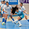 Partido de liga entre Marín Futsal e Alcantarilla na Raña