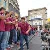 Presentación do Pontevedra CF na Praza da Ferrería
