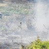 Despliegue de la UME para apoyar las tareas de extinción del incendio de Cotobade
