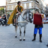 Pregoneros a caballo anuncian la llegada de la Feira Franca